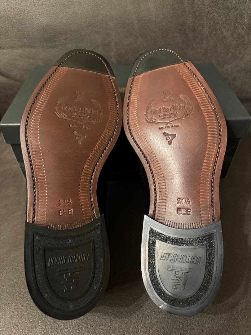 【新品未使用】スコッチグレイン　 SCOTCH GRAIN 24.5 EEE