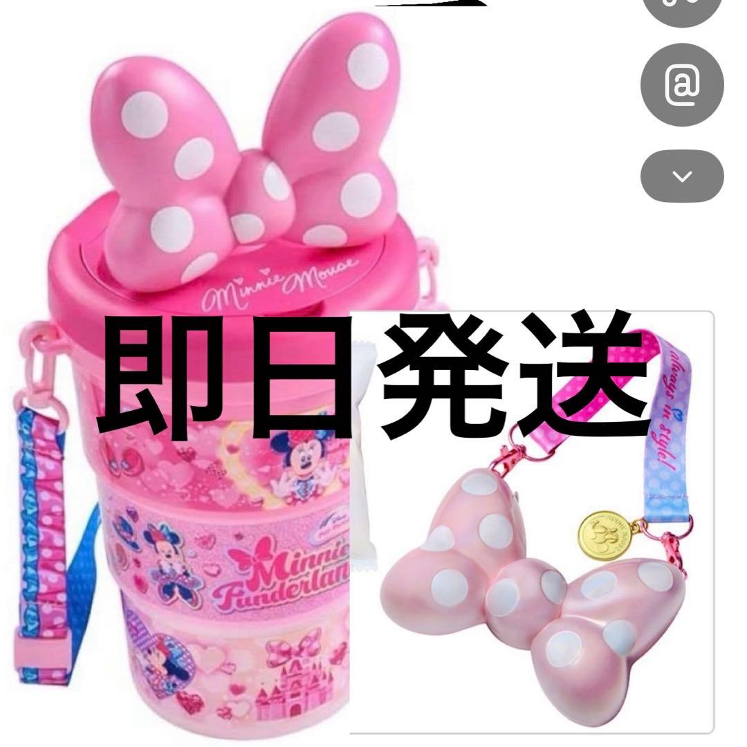 ミニーのファンダーランド ポップコーンバケットとミニスナックケース