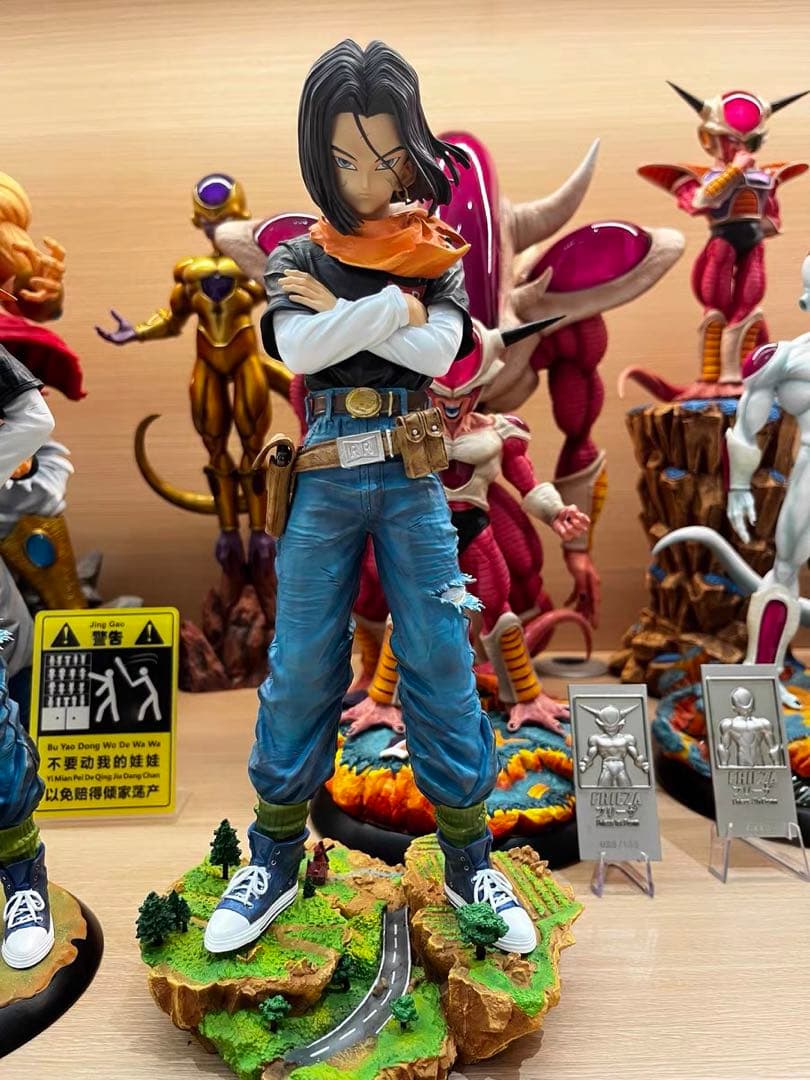 ドラゴンボール 1／6スケール 人造人間17号 フィギュア ガレージキット