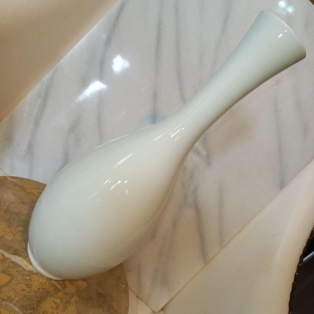 の*り様 井上萬二 百合 花 花瓶 壺 緑 茶器