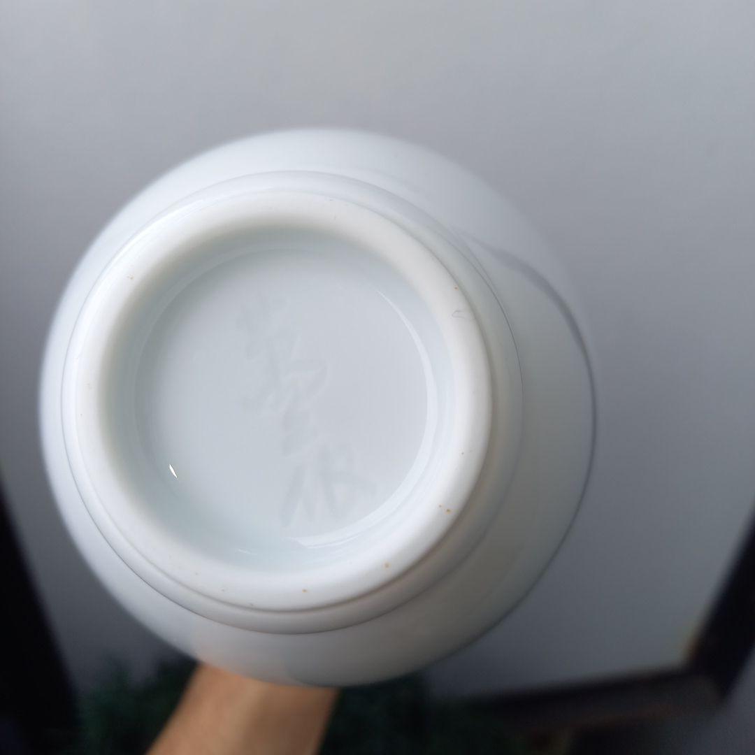 の*り様 井上萬二 百合 花 花瓶 壺 緑 茶器