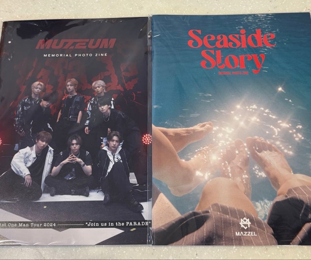 MAZZEL Seaside Story Memorial Photo ZINE Seaside Story - MAZZEL