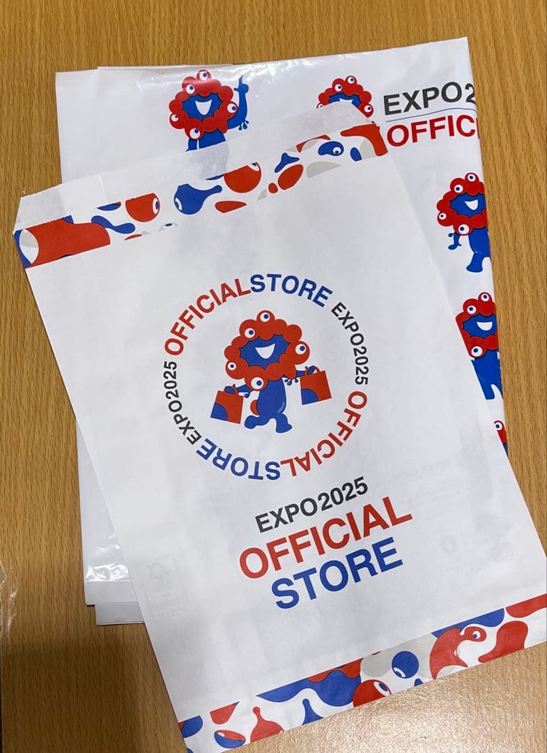 大阪万博のお土産用袋 ビニール袋 小分け用紙袋 ミャクミャク - メルカリ