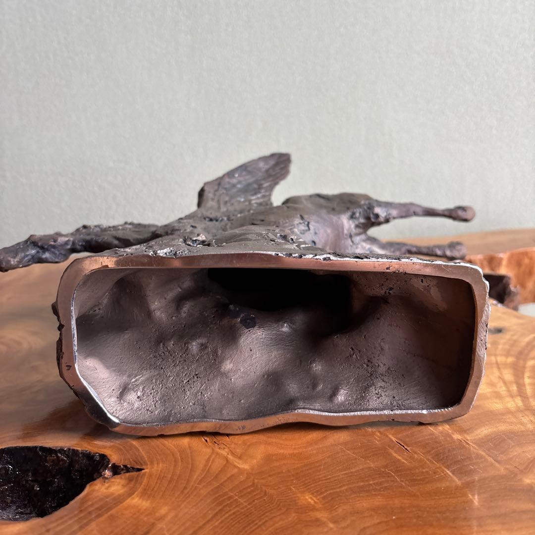 洋銀】北村西望造 「春風」彫刻置物 共箱 高さ33.5cm - メルカリ