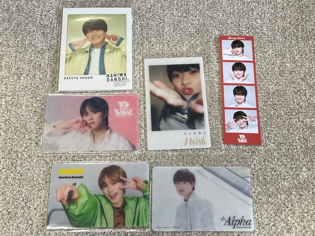 美品】なにわ男子 大橋和也 クリアソロカード4枚セット - メルカリ