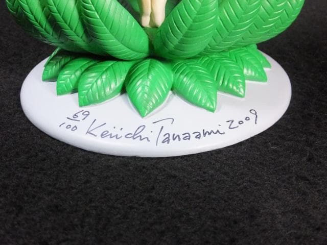 現代美術 田名網敬一 直筆サイン『KANNON観音菩薩像』立体ペイント1205C