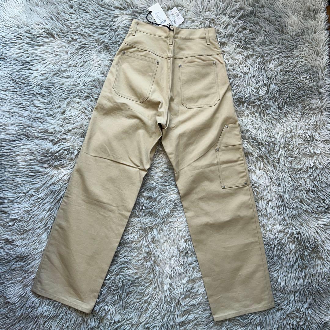 【新品】AURALEE COTTON OILED CANVAS PANTS
