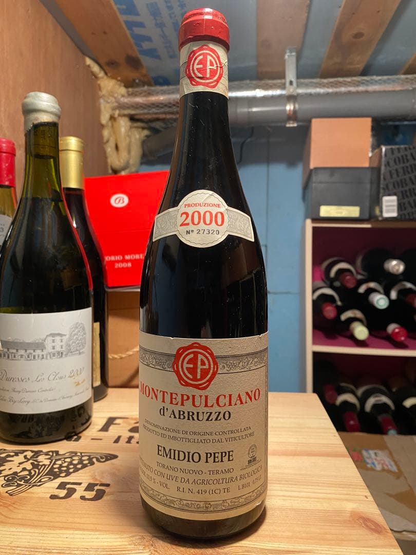2000年エミディオ・ペペ モンテプルチアーノ・ダブルッツォ 赤》Emidio Pepe 2000モンテプルチアーノ ダブルッツオ | Heartful Wine