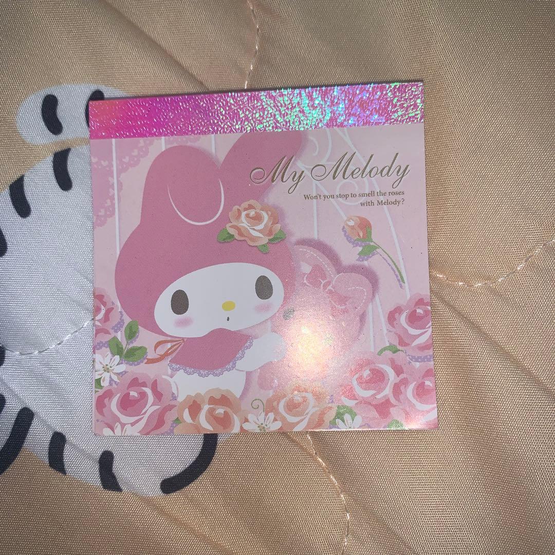 平成レトロ】マイメロディマイメロいちごおてがみメモメモ帳