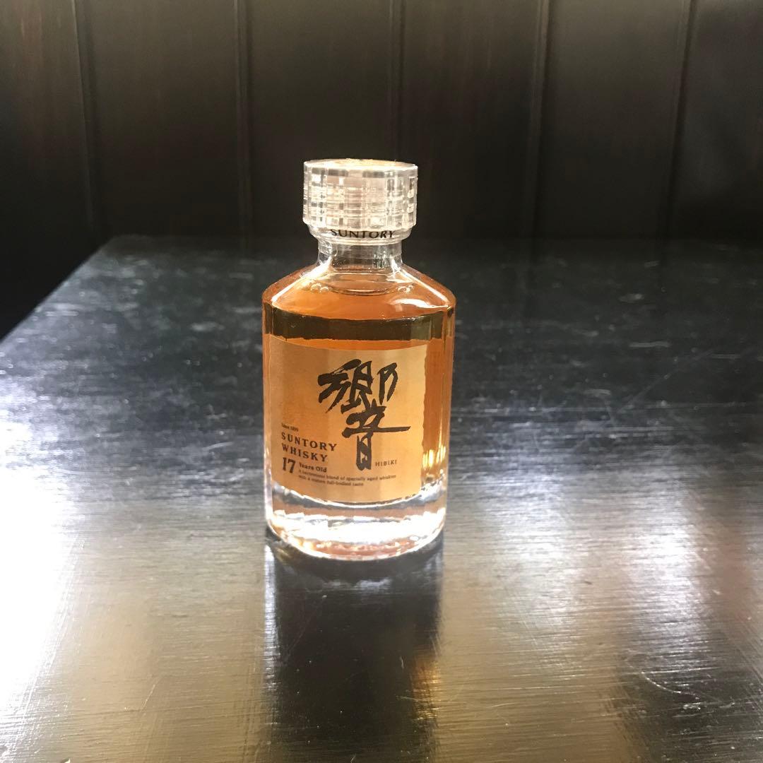 TH-M0479 サントリー 「響 」17年 ウイスキー ミニボトル 50ml