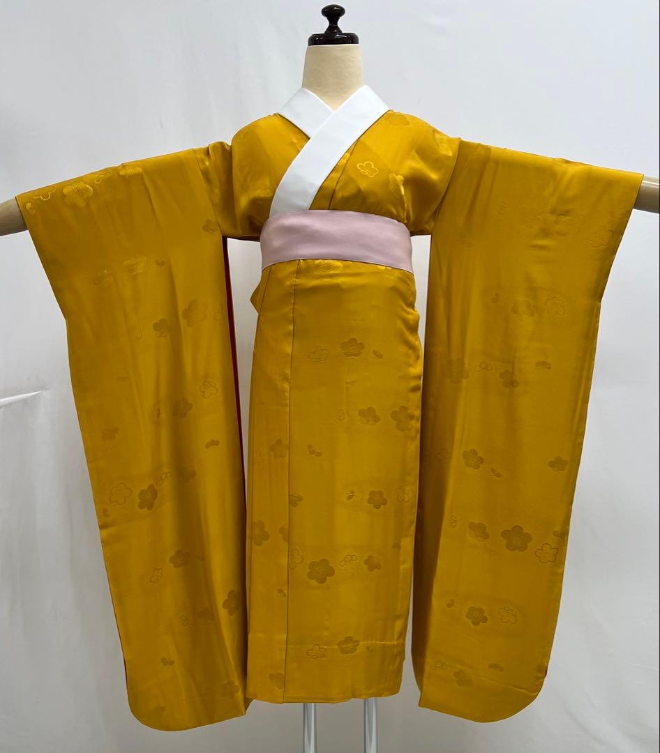 振り袖 フルセット 別誂長襦袢付 成人式 辻が花袋帯 金彩加工 刺繍入り 623