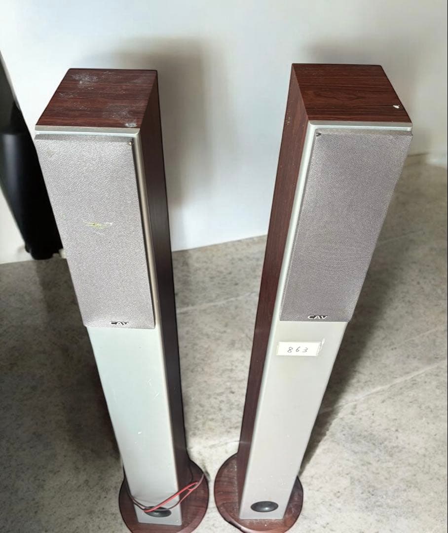 CAV トールボーイスピーカー スピーカー タワー型 インテリア - メルカリ