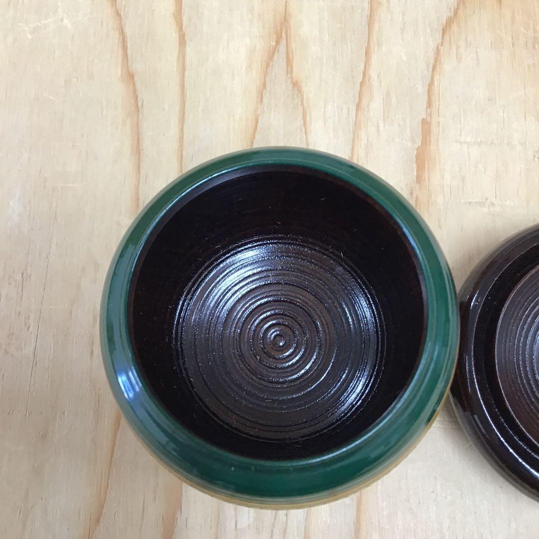 茶道具 莨入 独楽塗煙草入 葆光斎書付 川端近左 造 共箱