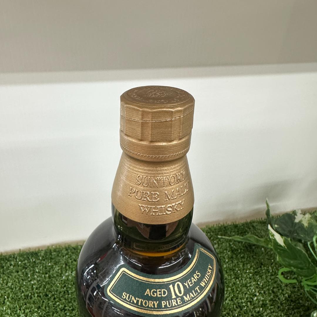 ウイスキー】サントリー 山崎 10年 ピュアモルト グリーンラベル 700ml