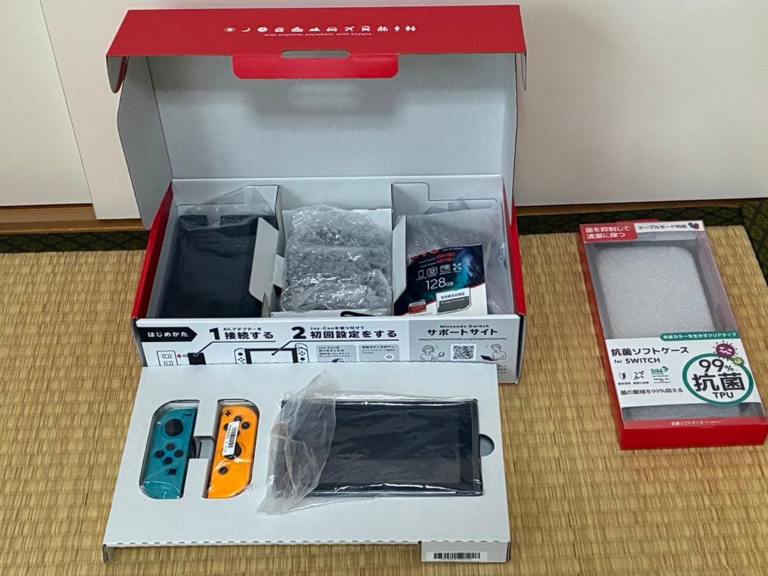 Nintendo Switch、micro SDカード128GBつき