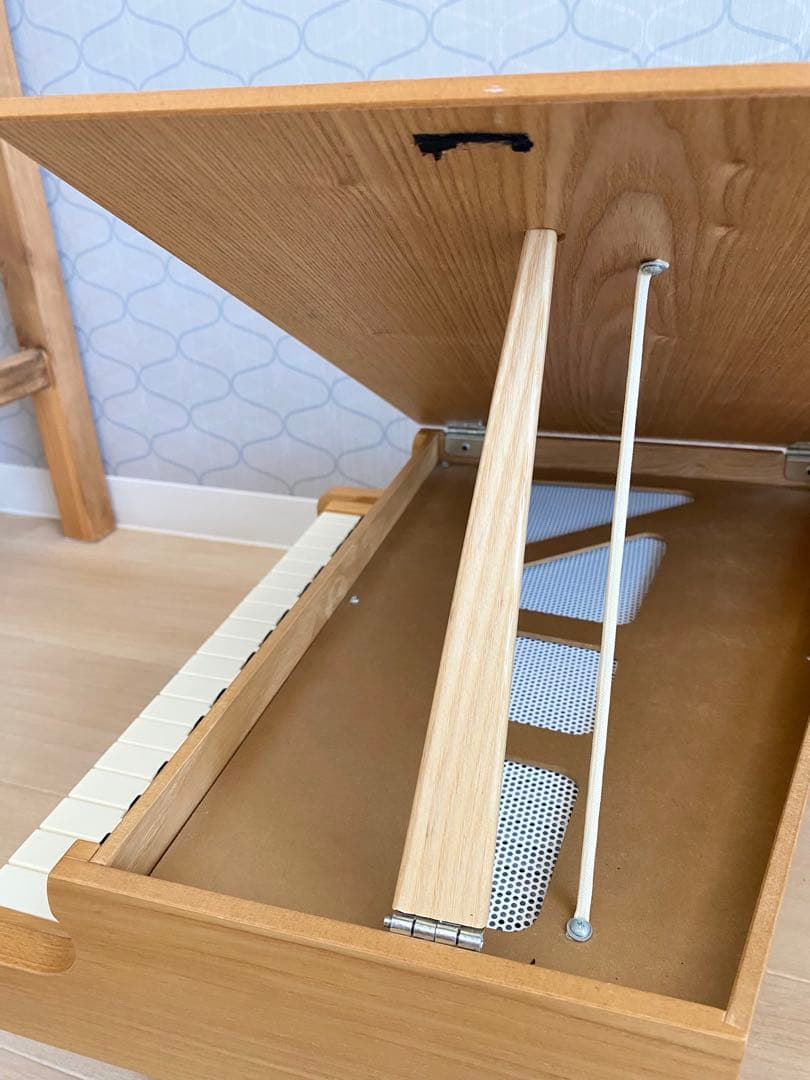 【箱付き】KAWAI カワイ　グランドピアノ　ミニピアノ　ナチュラル　木製