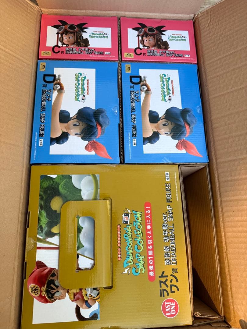 【ドラゴンボール】一番くじ Snap Collection 1ロット フィギュア