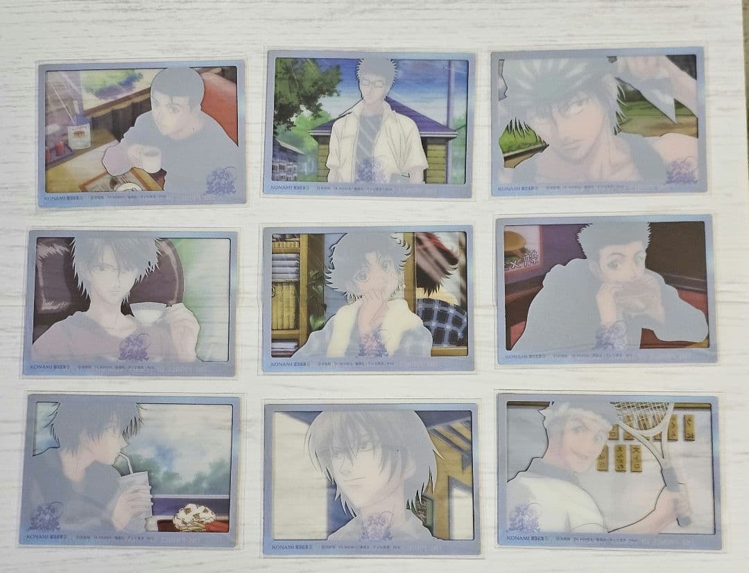 テニスの王子様　シャイニングクリアカードVol.2 9枚