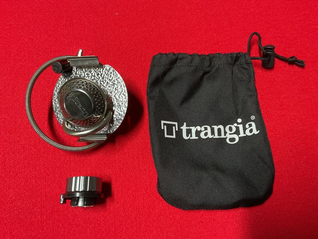希少品trangiaレギュレーター機能・純正品GAS・BURNER動作良好超美品