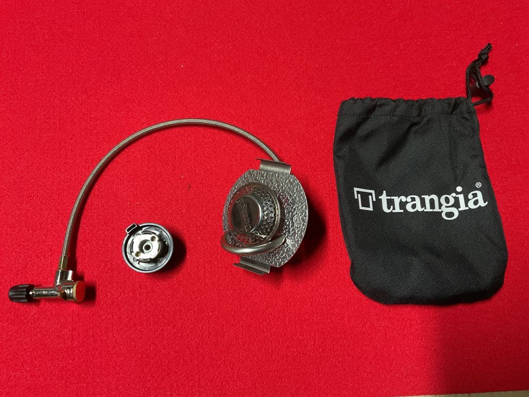 希少品trangiaレギュレーター機能・純正品GAS・BURNER動作良好超美品