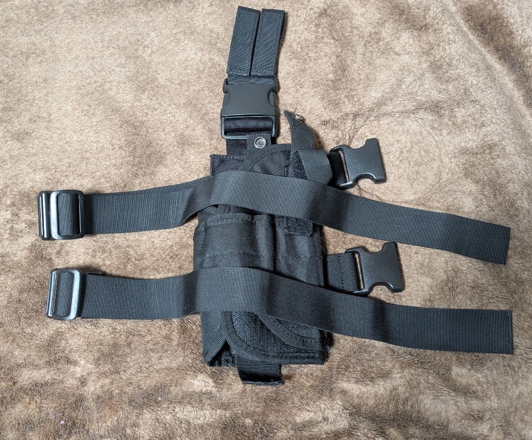 サバゲー装備3点セット (チェストリグ・ベルト・プラットフォーム付き