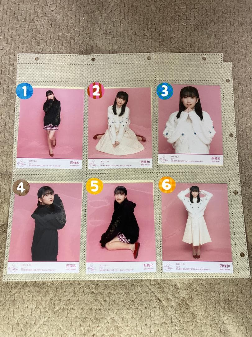 ナナニジ　 ～ Colors of Flowers ～　ブロマイド