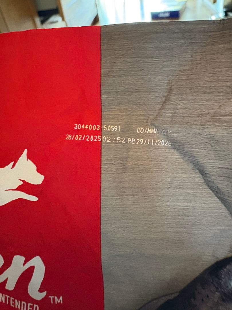 オリジン オリジナル ドッグフード 11.4kg【未開封】