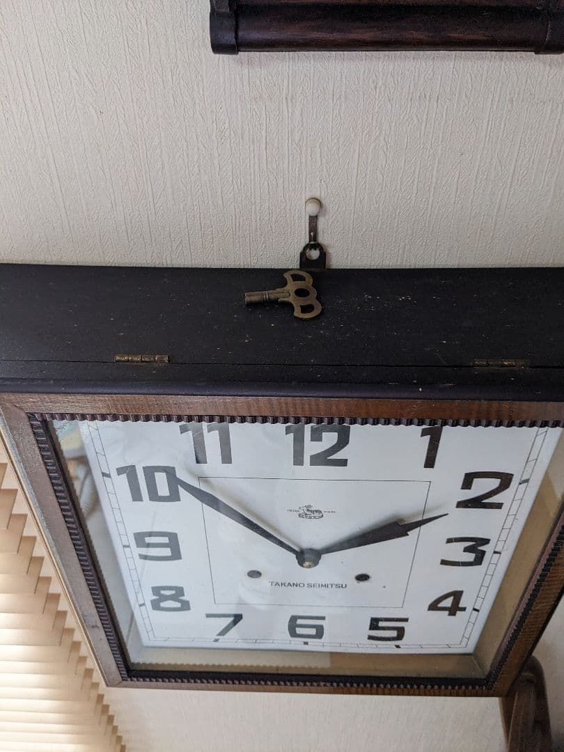 高野精密　ゼンマイ式振り子時計　可動品