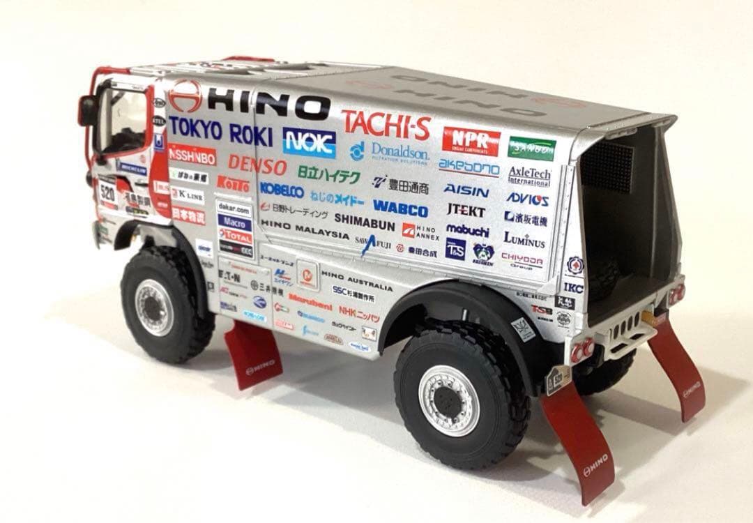 本日限り　日野 500シリーズ ダカールラリー2013 1/43モデル