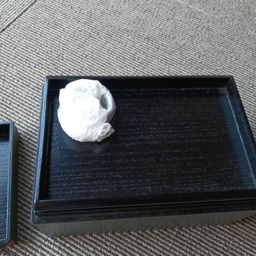 茶道具一式 深緑色茶箱 野点