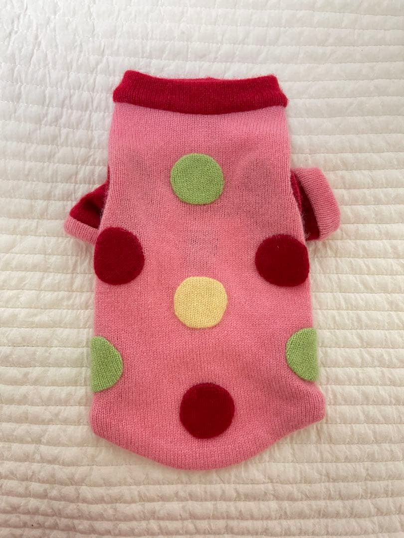 フィフィアンドロメオ カシミアドットニット XS