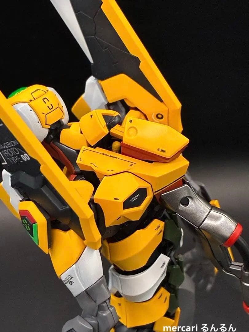 まこまこ　RGエヴァンゲリオン零号機塗装完成品＋30MP 綾波レイ＋◯◯