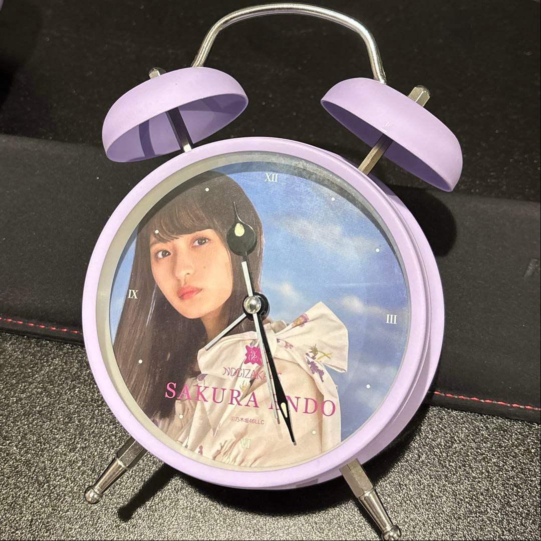 A*E様 乃木坂46 遠藤さくら2024目覚まし時計