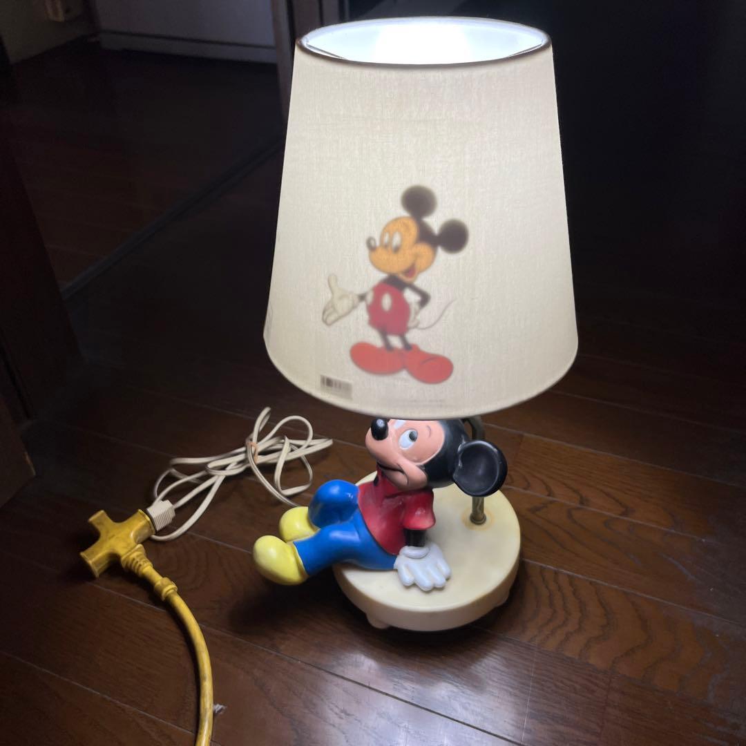 ミッキーマウス ランプ 1970年代 ビンテージ
