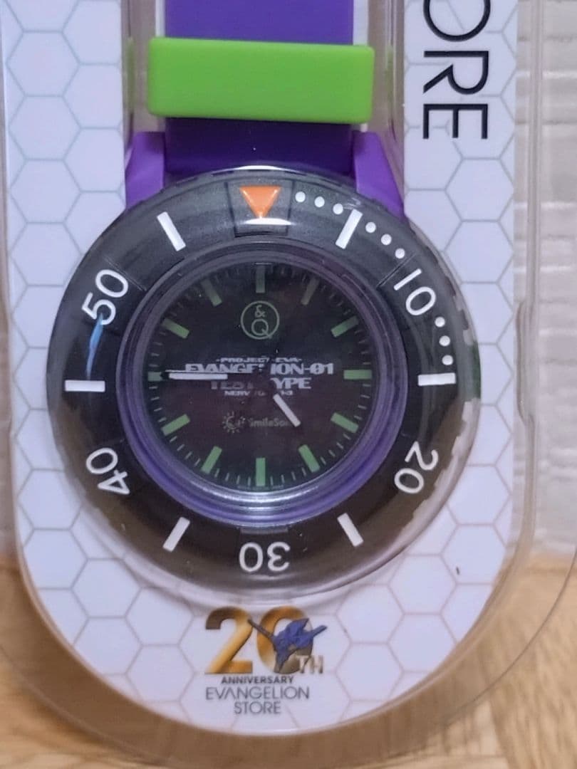 エヴァンゲリオンストア 20周年記念 腕時計(EVA01 Ver.)