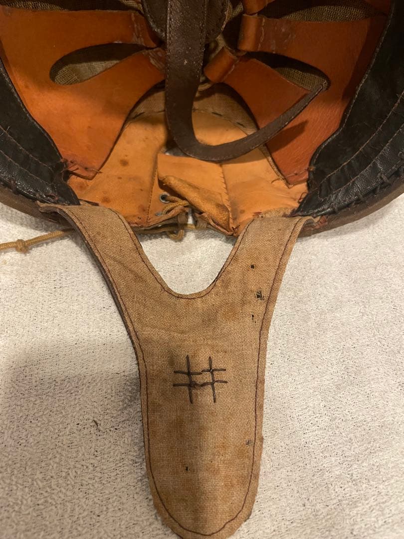 曹*集様 希少価値大！昭和19年製 旧日本陸軍戦車帽 夏用 大号 - メルカリ