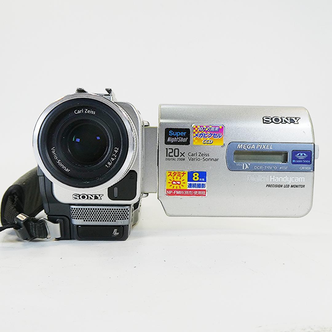 美品・動作品ソニー DCR-TRV20 MiniDV ビデオカメラ DVD化に