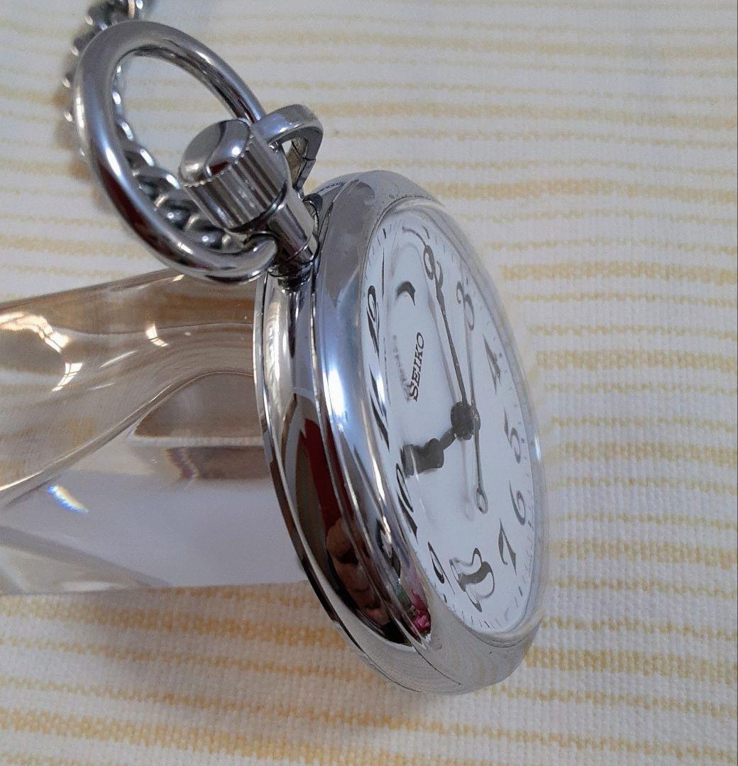 takayuki様ご依頼稼働美品 SEIKO諏訪1991年懐中時計 鉄道時計