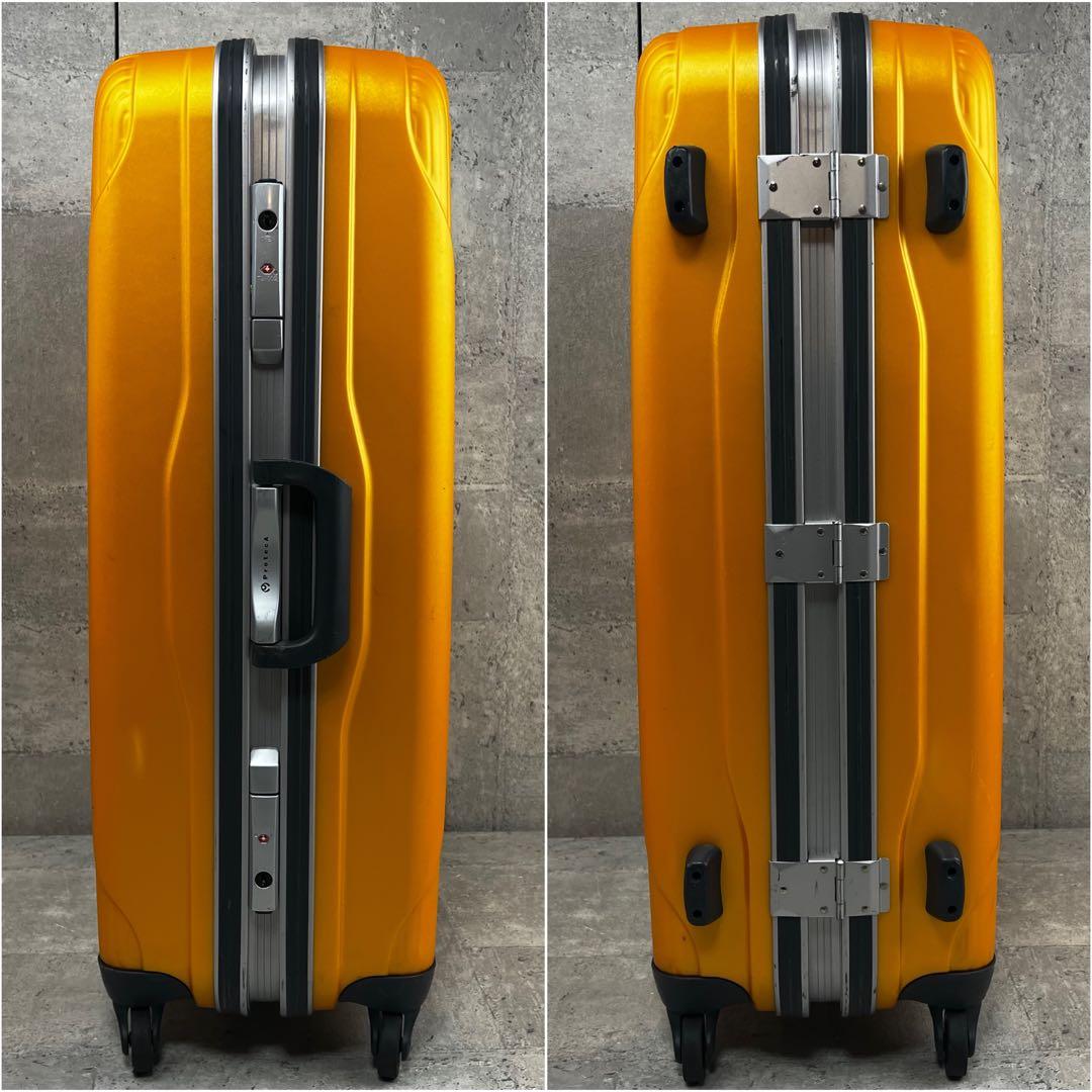 容量 プロテカ エキノックスライトα 95L スーツケース 鍵付き - メルカリ