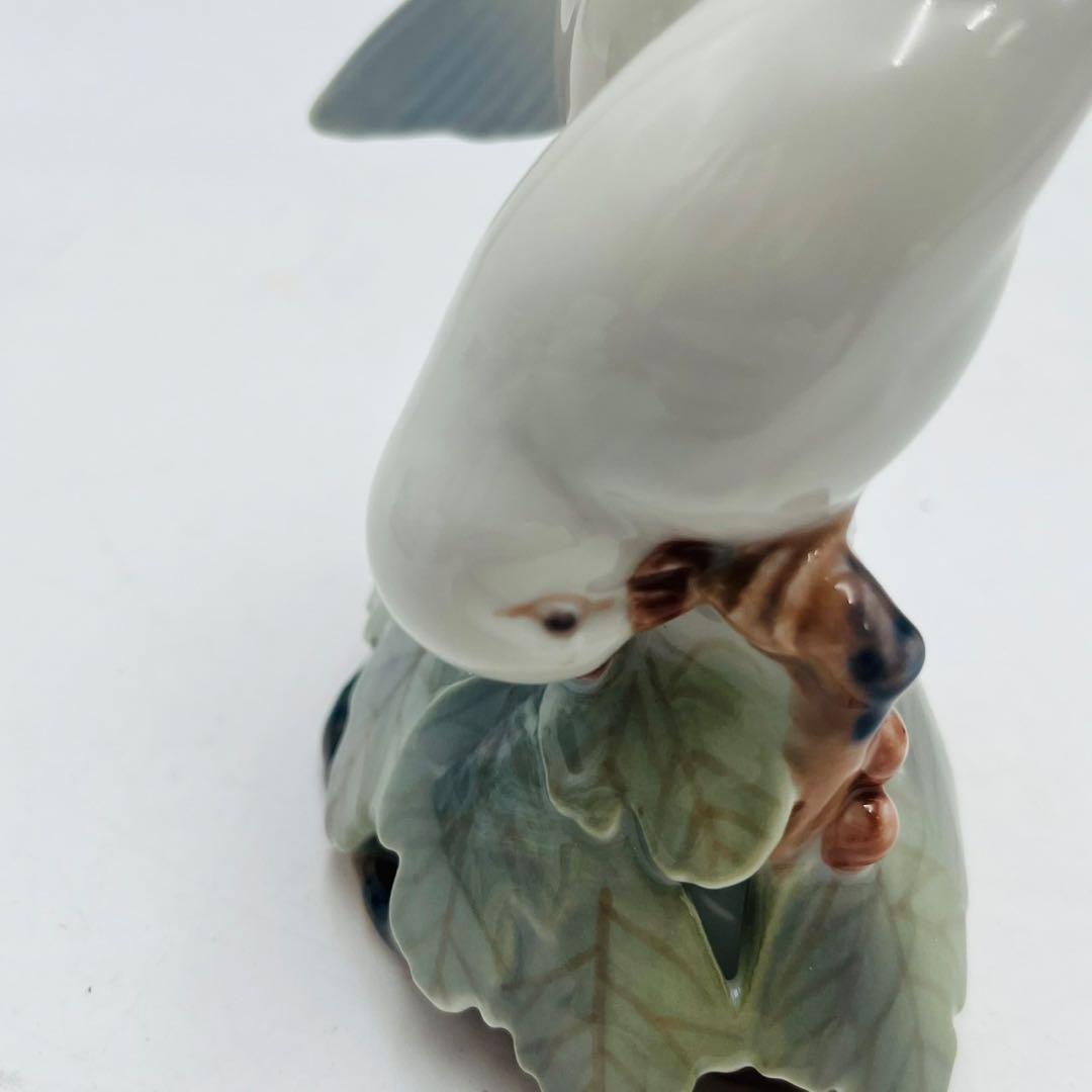 美品】 ロイヤルコペンハーゲン ラブバード 白い鳥 フィギュリン