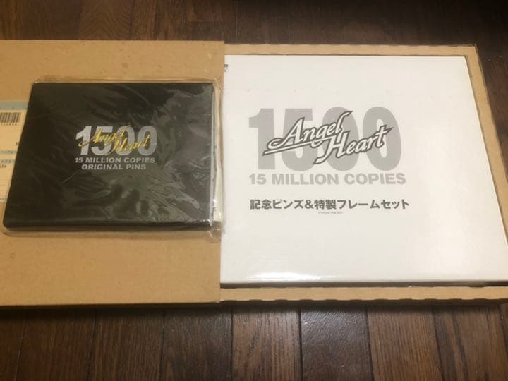 新品☆エンジェルハート・非売品【ピンズ付き特製フレーム】シティーハンター
