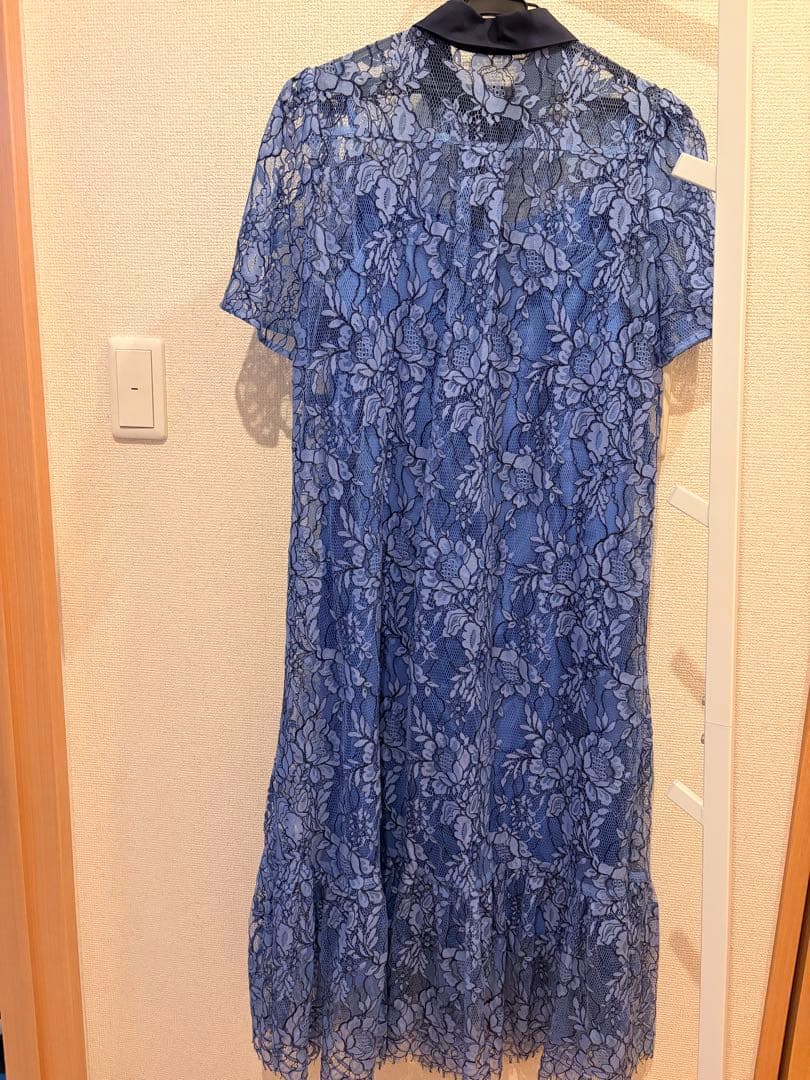 【グレースコンチネンタル】レース花柄オケージョンドレス