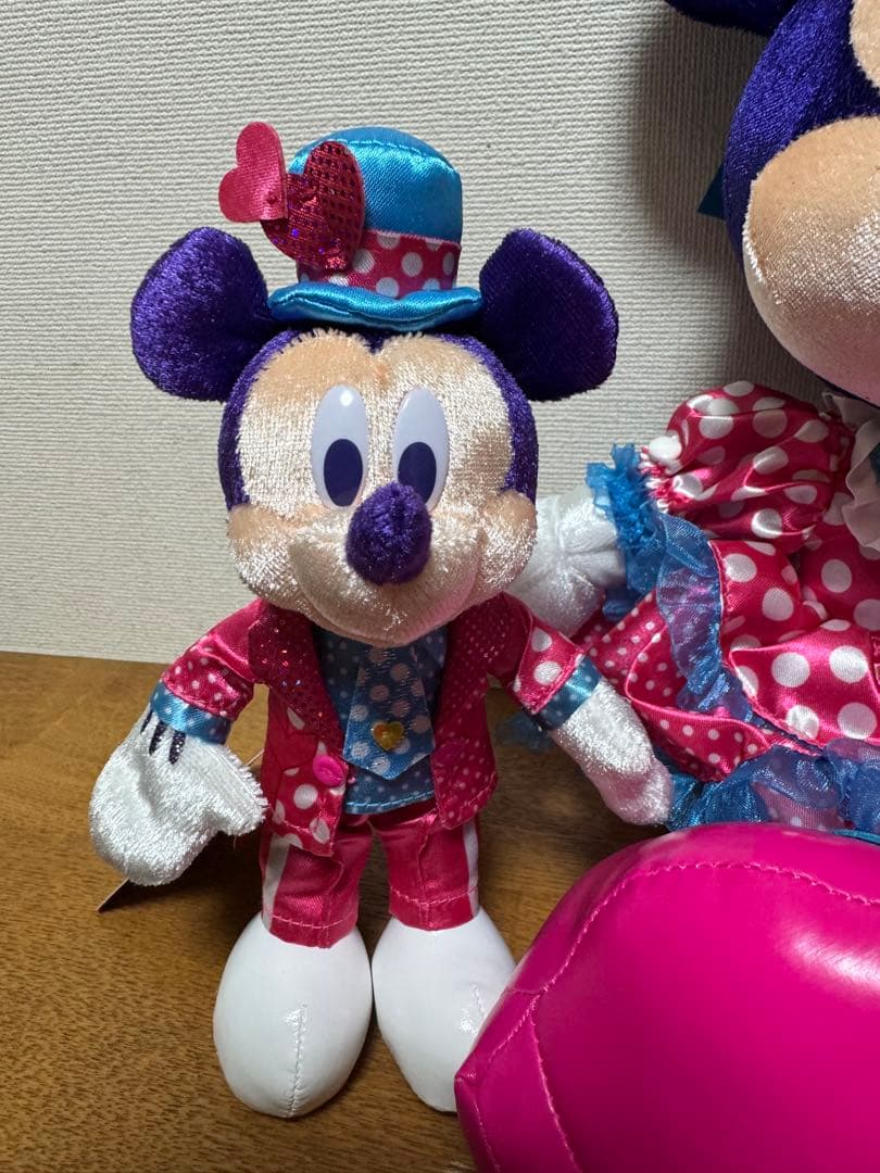 ミニー パルパルーザ ぬいぐるみ ぬいぐるみバッジ ミキミニ 3点セットパルパル