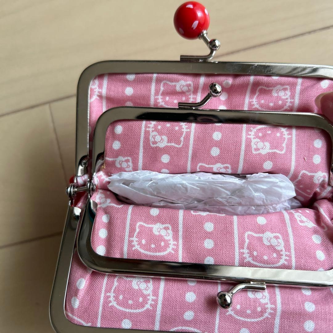 キティ　親子がま口財布　くちがね工房　レトロ　レア