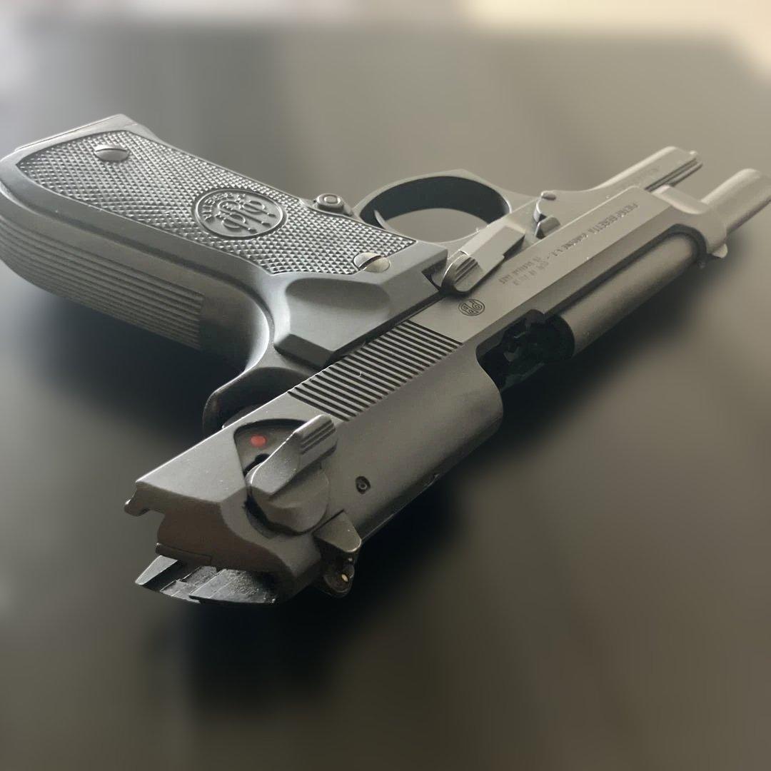 WA製ベレッタ M92F ガスガン HWキャロムショットモデルスチールブラック