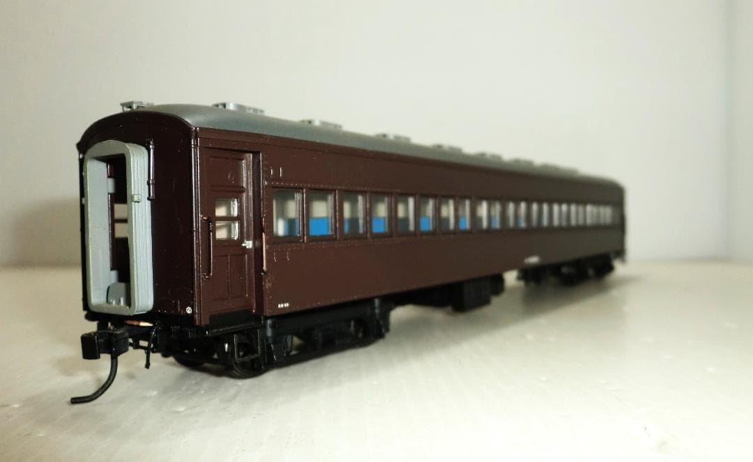 HOゲージ 天賞堂 32系国鉄旧客車 スハ32形・スハフ32形 室内灯付