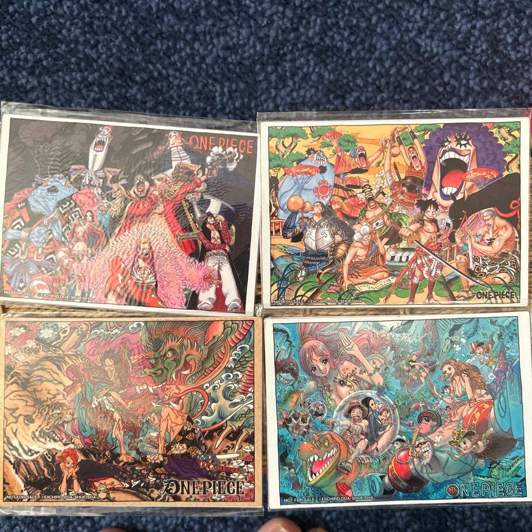 【非売品】ONE PIECE 書店販促マグネットシート　36枚