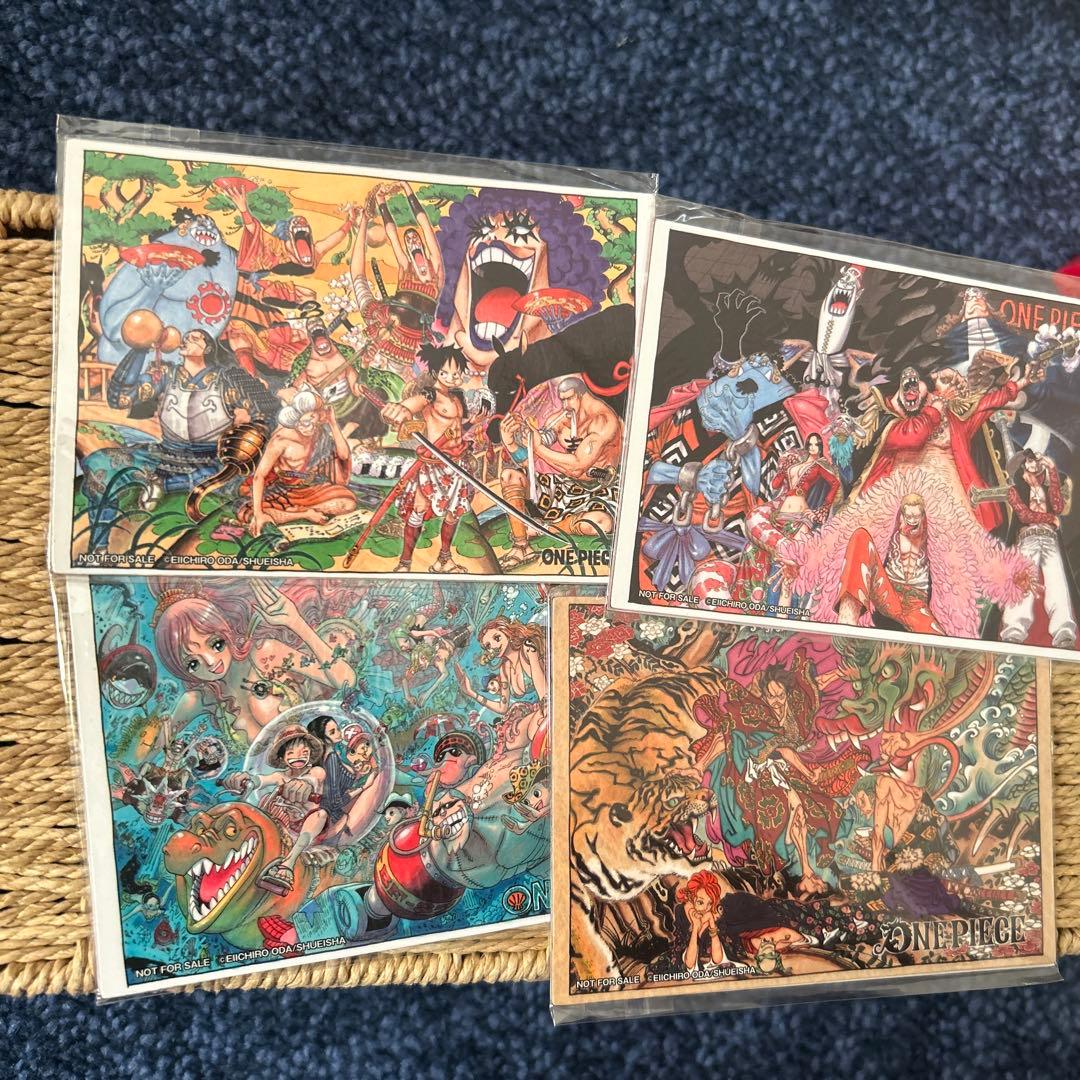 【非売品】ONE PIECE 書店販促マグネットシート　36枚