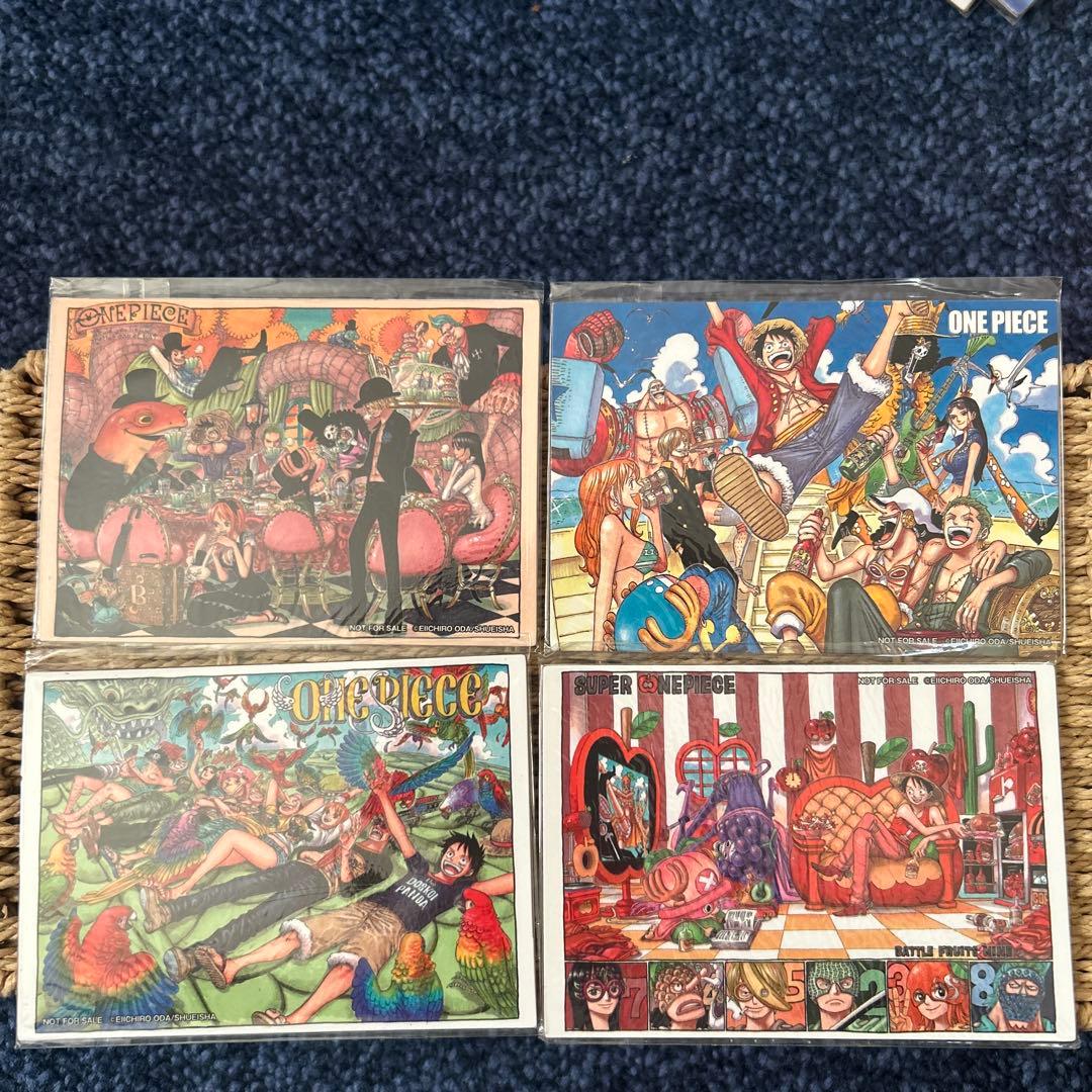 【非売品】ONE PIECE 書店販促マグネットシート　36枚