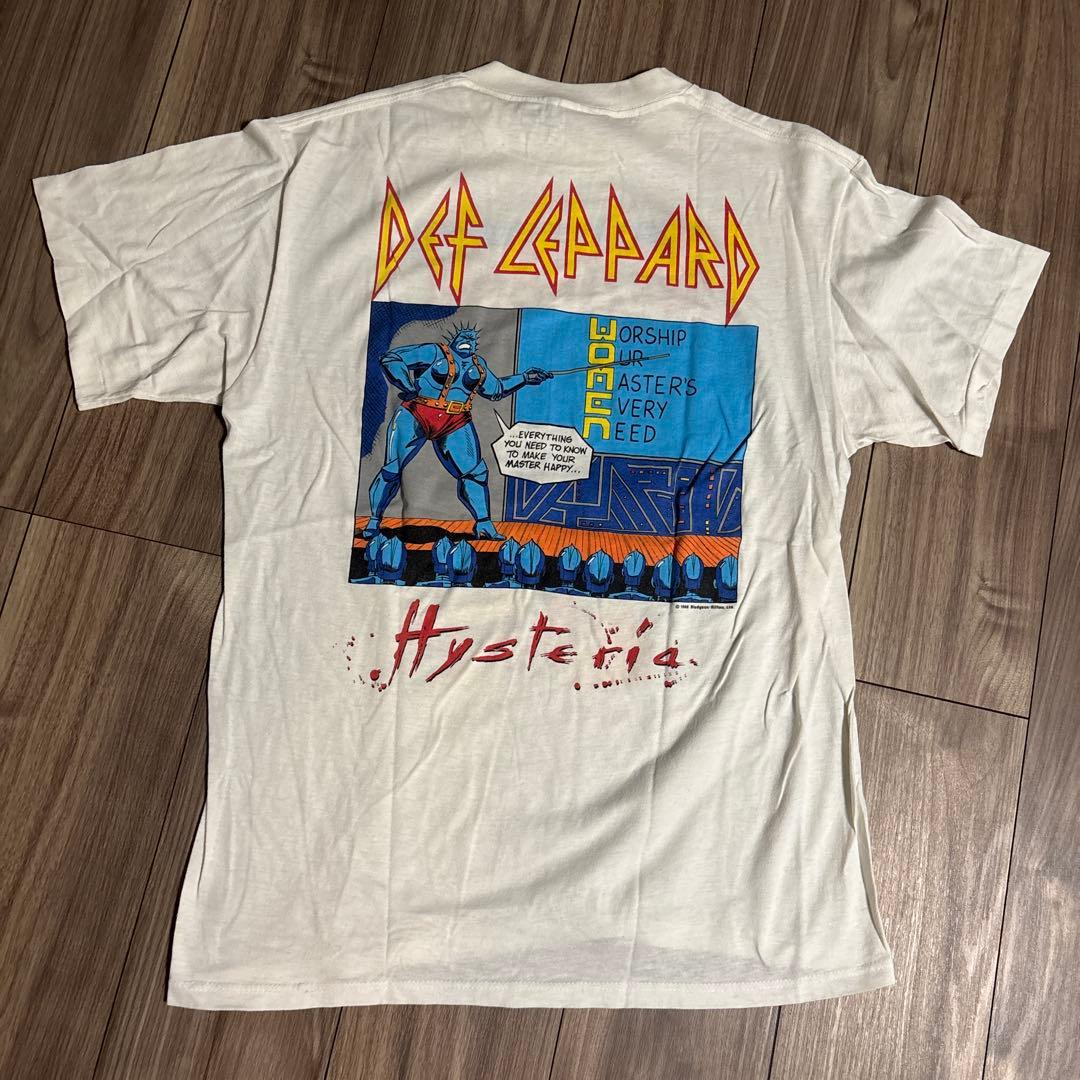 Def Leppard sk8コミックTシャツ XL 80s